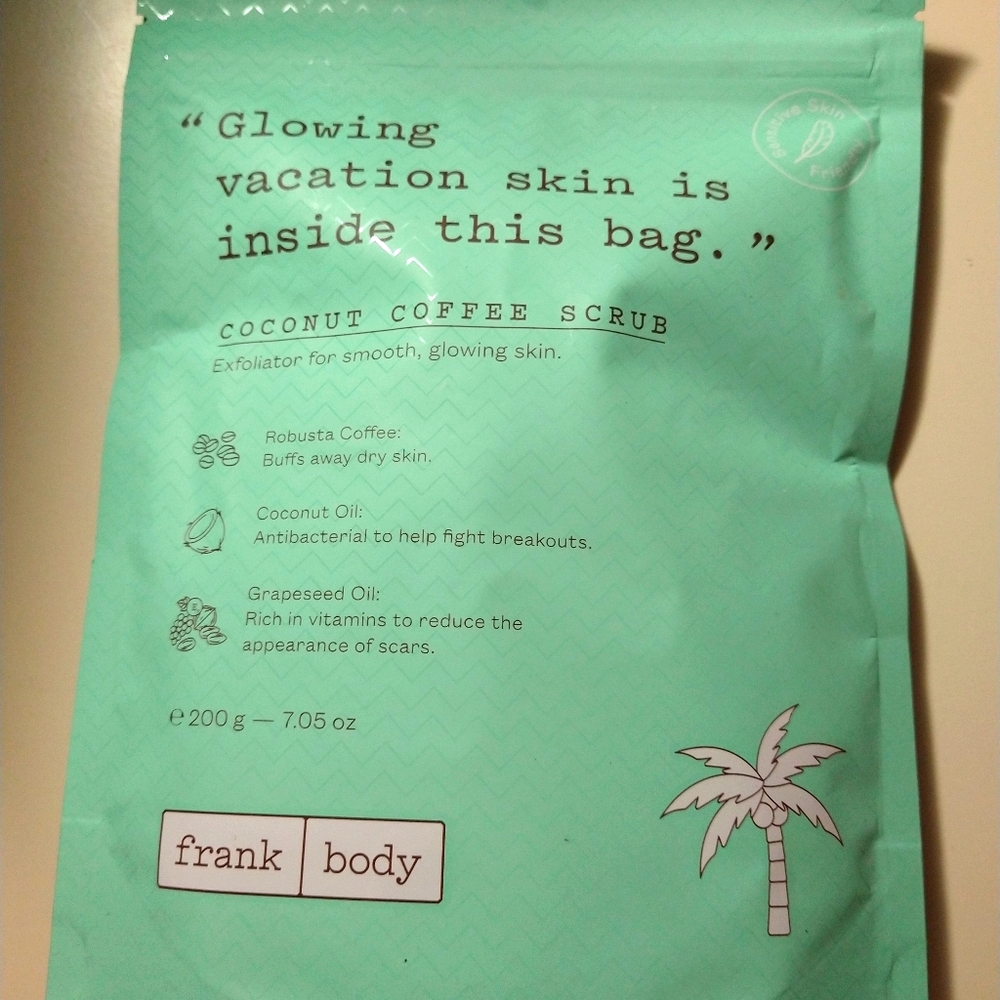 Frank Body Coconut Coffee Scrub